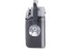 Portable AM/FM Jobsite and Kitchen Radio RDD RD-306 with Flashlight, grey