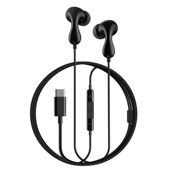 Baseus Encok CZ20 vadu in-ear USB-C austiņas – melnas