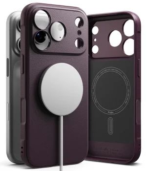 Ringke Onyx MagSafe ümbris iPhone 18 Pro Max / 17 Pro Max, bordoopunane