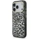 Чехол Guess Leopard Glitter MagSafe для iPhone 17 Pro Max, черный