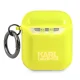 Karl Lagerfeld AirPods 1 / 2 Case Choupette Head, Yellow