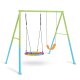 Intex 2-in-1 Kids Swing Set with Nest Swing and Classic Seat 44125