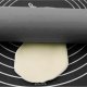 Non-slip Silicone Pastry Baking Dough Rolling Mat (59x39cm) + Pastry Roller Confectionery Silicone (38cm)