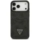 Чехол Guess 4G nauble Card Triangle для iPhone 17 Pro Max — черный