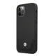 Чехол BMW для iPhone 12 / 12 Pro Leather Perforate, черный