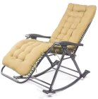 Подушка для шезлонга 160 см бежевая