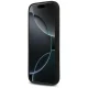 Guess iPhone 17 Pro vāciņš Silicone Big 4G Script, melns