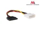 Кабель питания Maclean MCTV-633, Molex на SATA, 15 см