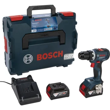 Аккумуляторная дрель-шуруповерт Bosch GSR 18V-65, 2x 5,0 А·ч, L-BOXX