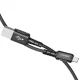Кабель Acefast C1-02 USB - Lightning, 2.4A, 1.2м, черный