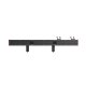 Maclean MC-179 Wall Tool Organizer, Steel, 1222 mm, Black