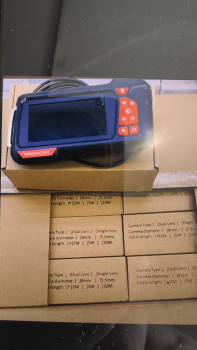 Endoskopa inspekcijas kamera HD 5m IP67 LCD displejs USB-C, melna