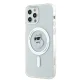 Чехол Karl Lagerfeld для iPhone 12 / 12 Pro IML Choupette MagSafe, прозрачный