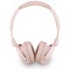 Guess Script Metal Logo Wireless On-Ear Headphones Pink
