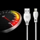 Dudao USB / Apple Iphone Lightning Data Charging Cable 5A 2m, White | Зарядный Кабель Провод для...