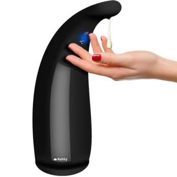 Automātiskais bezkontakta ziepju dozators Ruhhy 22229, 300 ml, melns