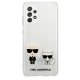 Samsung Galaxy A72 (SM-A725F/DS) Karl Lagerfeld Karl & Choupette Case Cover (KLHCA72CKTR), Transparent | Telefona...