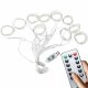 Christmas Curtain, String Wire Fairy Lights, 300 LED, USB, Warm White