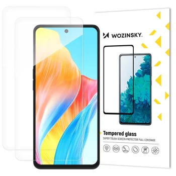 Aizsargstikls Wozinsky priekš Xiaomi Redmi Note 14S, 9H, caurspīdīgs, 2 gab.