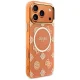 Guess IML Peony Dot MagSafe Maciņš iPhone 17 Pro Max – Oranžs | Phone Case Cover