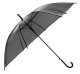 Transparent black umbrella