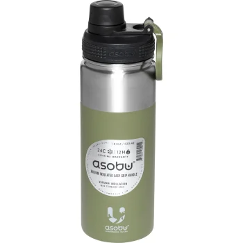 Asobu Alpine Flask ūdens pudele, 530 ml, zaļa