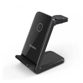 Беспроводное зарядное устройство Choetech 3-в-1, 15W, Black