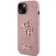 Apple iPhone 15 Plus 6.7\'\' Guess Glitter Script Big 4G Case Cover (GUHCP15MHG4SGP), Pink | Telefona Maciņš Vāks...