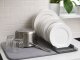 Foldable Dish Drying Mat with Rack Grey 57x40cm