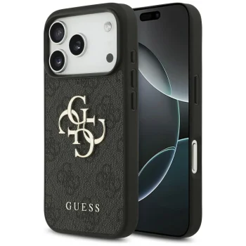 Чехол Guess 4G Big Logo для iPhone 17 Pro / 18 Pro, черный