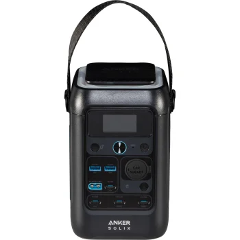 Portatīvā uzlādes stacija Anker SOLIX C300X DC, 288 Wh, 300 W, pelēka