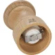 Peugeot Bistro Pepper and Salt Mill Set, 10 cm, Natural and Chocolate Beechwood