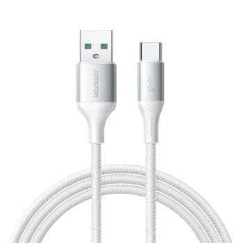 Кабель Joyroom S-A28 Flash Series USB-A - USB-C 3A 1м, белый