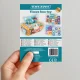 Мягкая коробка с салфетками Kruzzel 00026289 - сенсорная игрушка для...