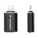 Wozinsky WALA-01 Lightning uz USB-A OTG pāreja, melna