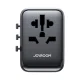 Joyroom JR-TCW01 Travel Wall Charger 17W ( EU / US / UK / JP / AU / CN ), Black | Адаптер Розетка