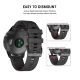 Tech-Protect Smooth Strap for Garmin Fenix 5 / 6 / 6 Pro / 7, Black