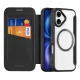 Dux Ducis Skin X Pro iPhone 17 vāciņš ar maku, saderīgs ar MagSafe – melns | Phone Case Cover