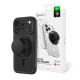 AmazingThing Titan Pro Pop Lens vāciņš priekš iPhone 18 Pro ar kameras aizsargu un statīvu, melns