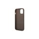 Guess iPhone 14 Pro vāciņš 4G Stripe Collection, brūns