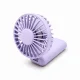 Mini USB Fan, Handheld and Desktop, Purple