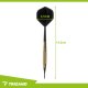 Trizand 00026100 Dart Set for Electronic Dartboard, 12 pcs + 200 Tips