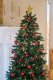 Set of Christmas Tree Decoration Balls 100 pcs, red