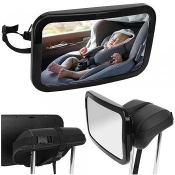 Aizmugurējā sēdekļa spogulis bērna novērošanai automašīnā | Baby Back Seat Car Mirror