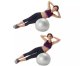 Fitnesa Vingrošanas Dubultā Bumba - Zils, 50 cm | Exercise Fitness Gym Peanut Ball