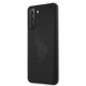 Samsung Galaxy S21+ Plus (SM-G996B) US Polo Silicone On Tone Case Cover (USHCS21MSLHRTBK), Black | Чехол Кейс...