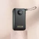 Dudao K14+ ārējais akumulators 20000mAh 22.5W ar USB-C/Lightning kabeļiem, melns