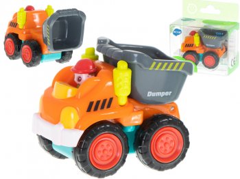 Bērnu Rotaļlieta Celtniecības Mašīna Pašizgāzējs HOLA | Kids Toy Construction Machine Dumper