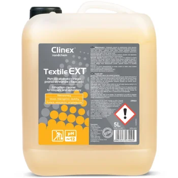 Жидкость для машинной и ручной стирки ковров обивки CLINEX Textile EXT 5L