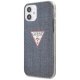 Guess iPhone 12 mini vāciņš Jeans Collection, tumši zils